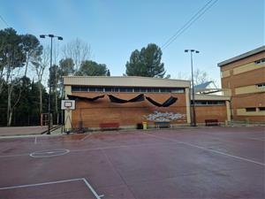 La construcció de la nova escola Montcau de Gelida, més a prop