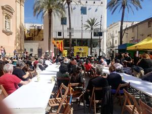 La CUP, Guanyem Sitges i Construïm Ribes presenten les seves candidates al Garraf en un acte unitari 