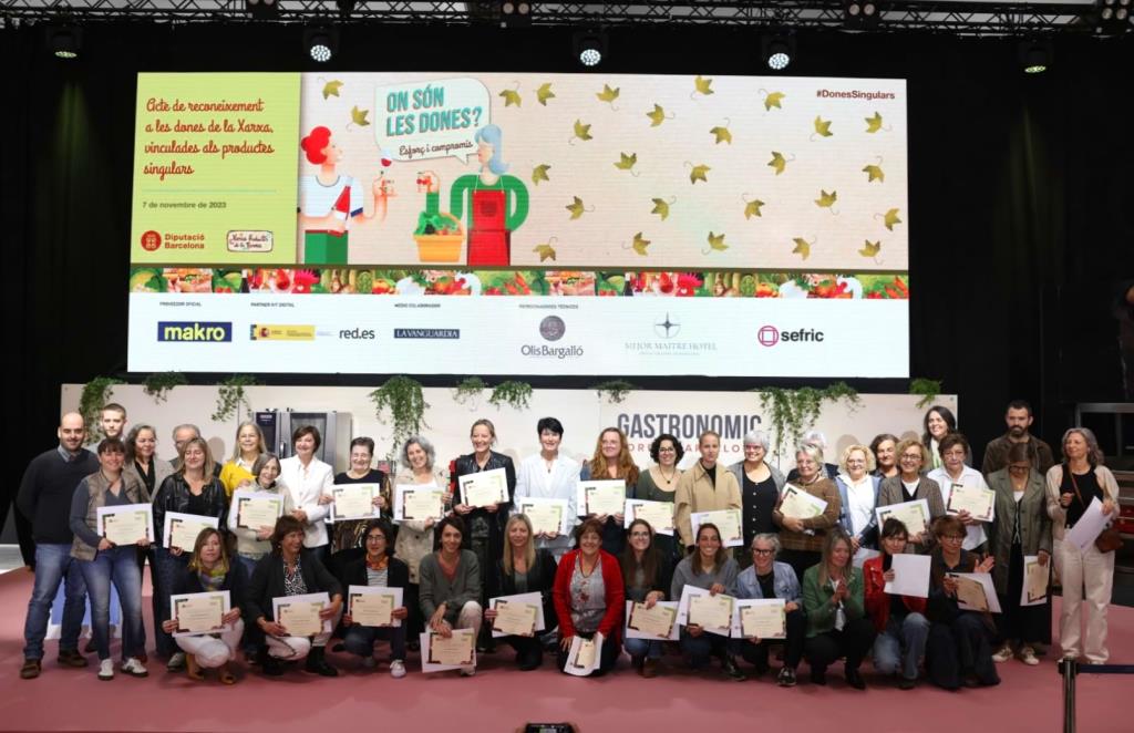 La Diputació homenatja 57 dones de la Xarxa Productes de la Terra. Diputació de Barcelona