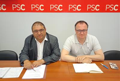 La federació Alt Penedès-Garraf del PSC valora positivament els resultats del 28M i allarga la mà a concretar pactes forts. Ramon Filella