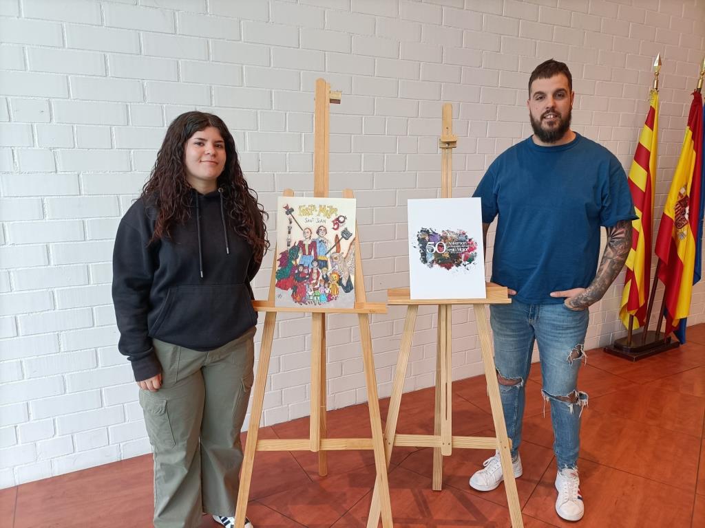 La Festa Major de Sant Joan de les Roquetes presenta la imatge el cartell i el logotip del 50è aniversari. Ajt Sant Pere de Ribes