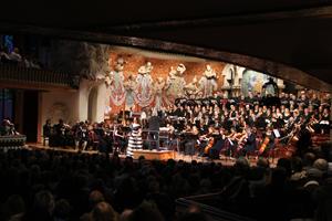 La Franz Schubert Filharmonia i la Coral Càrmina estrenen la versió reduïda de Ros Marbà d’'El Pessebre' de Pau Casals. ACN