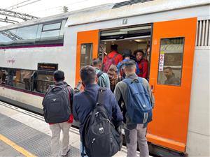 La Generalitat reclama més de 128.000 euros a l'Estat pels autobusos de reforç durant l'avaria de l'R2 Sud. ACN