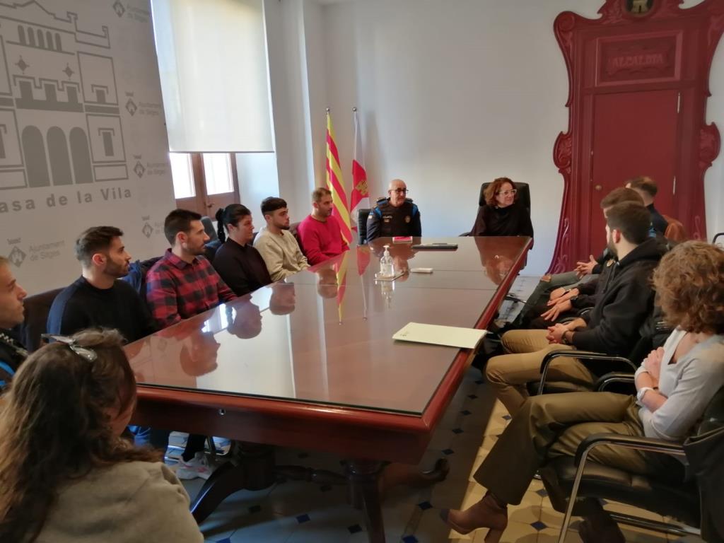 La plantilla de la policia local de Sitges es completa amb 9 persones més. Ajuntament de Sitges