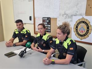 La policia local de Vilanova i la Geltrú augmenta la seva presència a les xarxes socials. Ajuntament de Vilanova