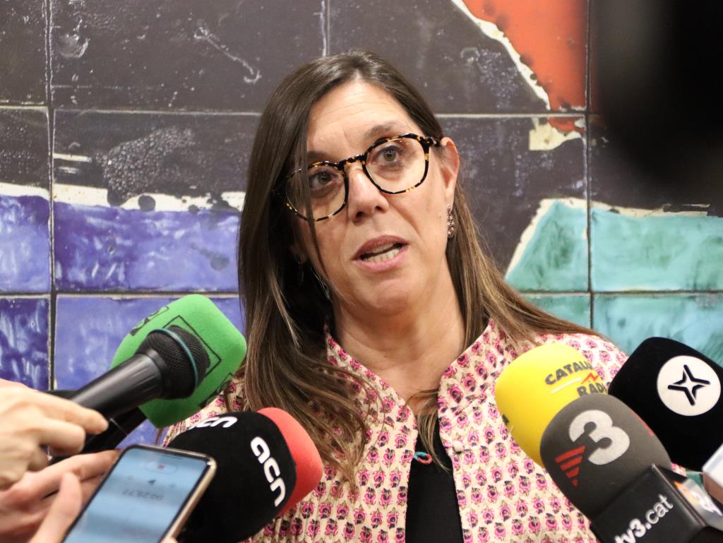 La secretària general d'Educació, Patrícia Gomà. ACN