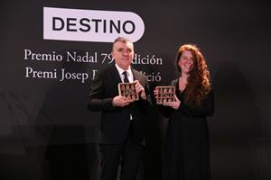 La vendrellenca Gemma Ventura Farré guanya el Josep Pla amb 'La llei de l'hivern'. ACN