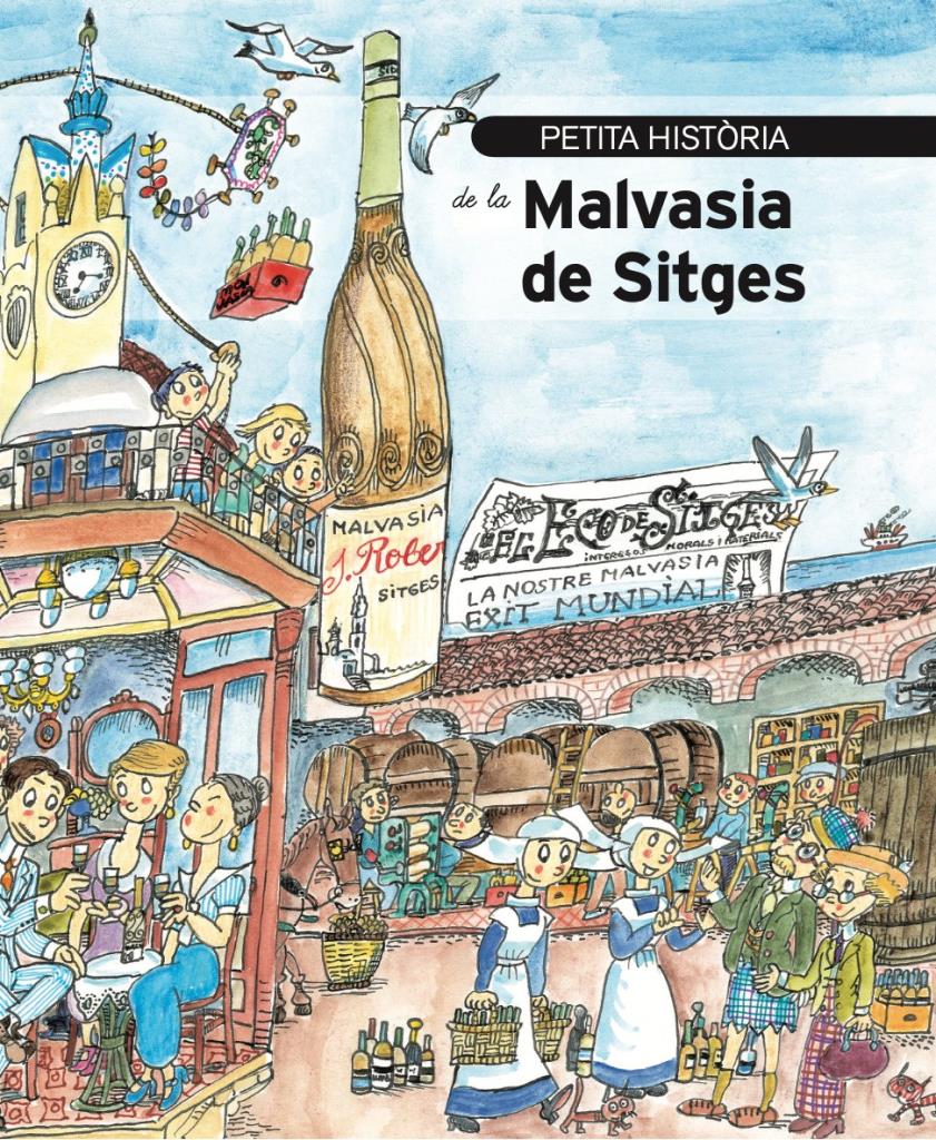 L’Ajuntament de Sitges edita un conte dedicat a la Malvasia i il·lustrat per Pilarín Bayés. Ajuntament de Sitges