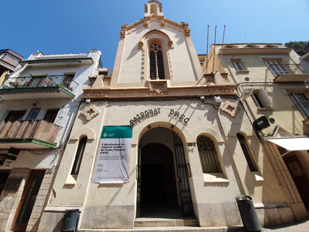 L’antic Patronat de Sitges es convertirà en un equipament cultural a finals de 2024. Ajuntament de Sitges