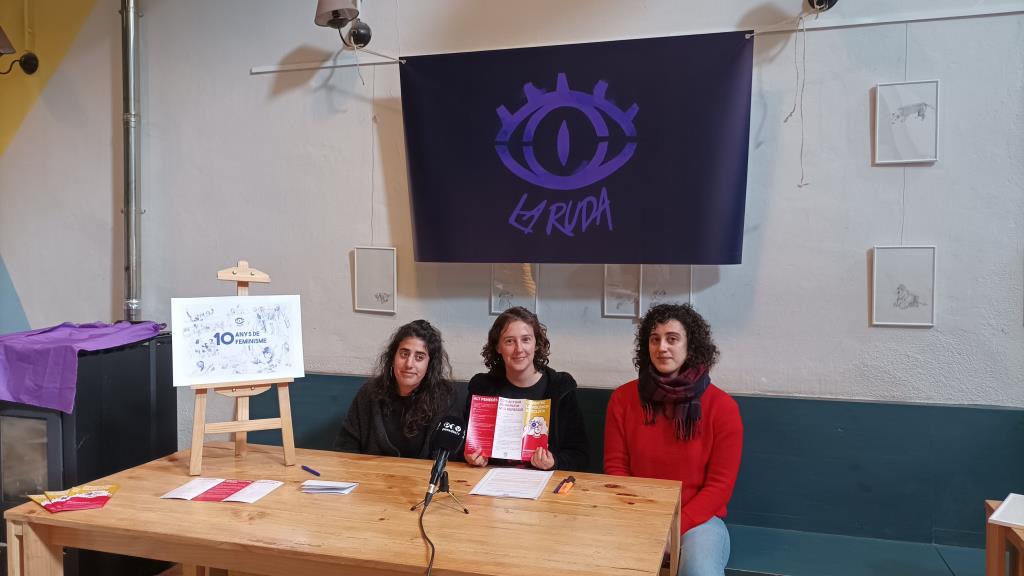 L’assemblea feminista La Ruda celebra 10 anys amb un ventall d’activitats. La Ruda