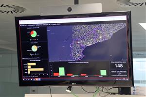 Les alertes mòbils s'envien al Penedès sense incidències, però amb una recepció inferior que a Lleida