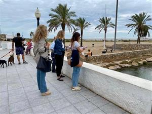 Les platges del Vendrell passen la inspecció per recuperar la Bandera Blava. Ajuntament del Vendrell