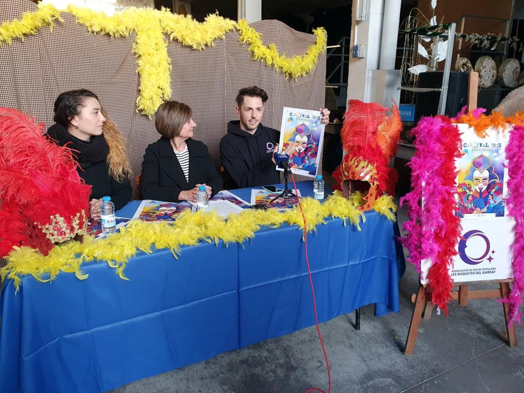 Les Roquetes ultima els detalls per viure “un carnaval qeu s’està convertint en referència a la comarca”. Ajt Sant Pere de Ribes