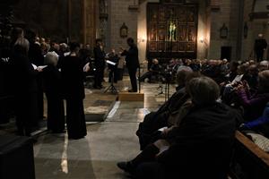 L'estrena mundial de la 'Missa de Glòria' de Pau Casals omple d'emoció l'església parroquial del Vendrell