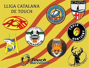 Lliga Catalana de Touch a Olivella. Eix