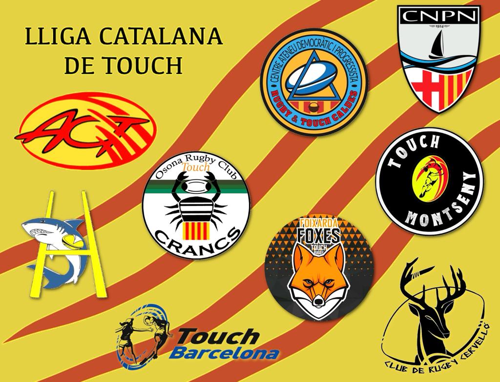 Lliga Catalana de Touch a Olivella. Eix