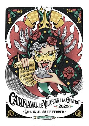 L'obra de la vilanovina Irene García guanya el concurs de cartells del Carnaval de Vilanova