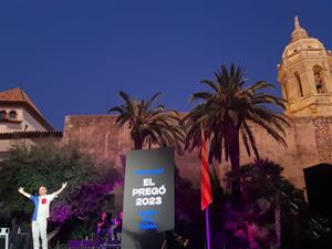Marc Hill Gumà arrenca la Festa Major de Sitges amb un pregó ple de records i aportant visions diverses . Ajuntament de Sitges