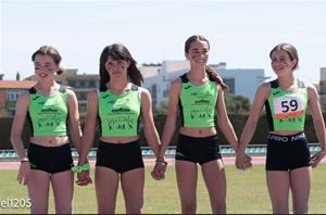 Martina Chaboyé, Júlia Margalef, Diana Ruiz i Greta Guinovart