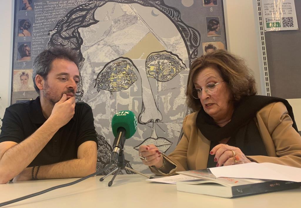 Mercè Foradada entrevista Xavi Ballester, autor de Viatge a l'oblit. EIX