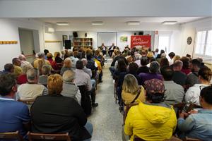 Més de 120 persones acompanyen Marta Verdejo en la seva presentació com a alcaldable del PSC a Olivella