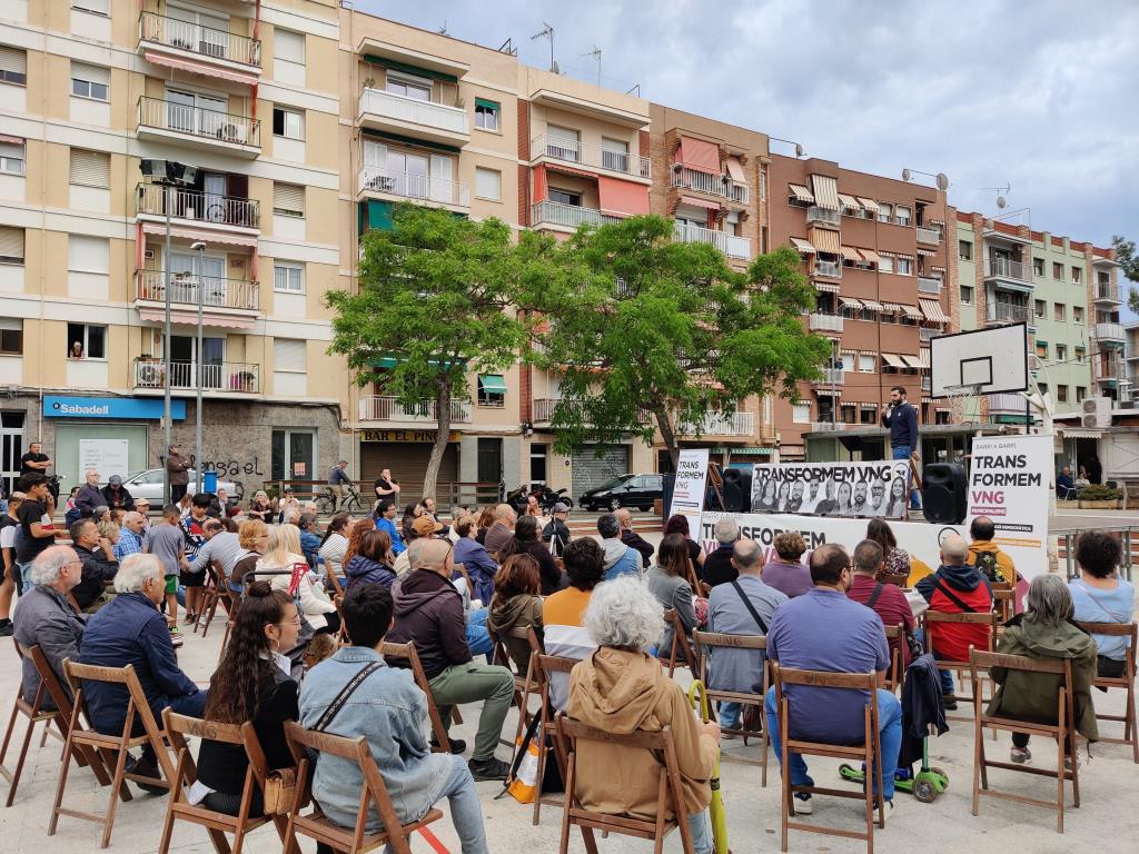 Més de 150 persones comparteixen l’acte central de Transformem Vilanova i la Geltrú. Transformem