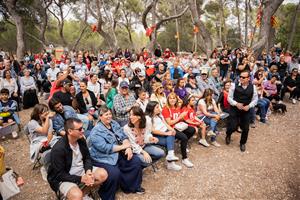 Més de 600 persones gaudeixen de la 24a Festa de la Rosa de Sant Pere de Ribes. PSC