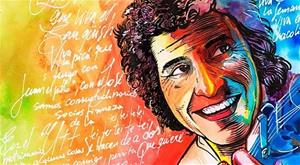 Mural homenatge a Victor Jara. Eix