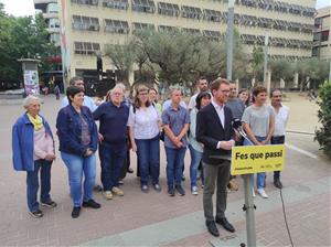 Pere Sàbat lamenta la manca de responsabilitat de Junts i la CUP per fer possible un govern independentista. ERC