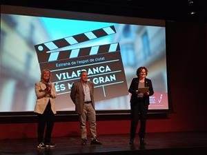 Polèmica a Vilafranca per un espot publicitari que l'oposició titlla 
