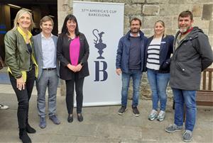 Presentació de la Copa Amèrica de Vela al Museu Marítim de Barcelona