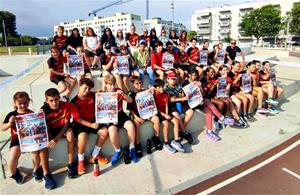 Presentació triatló jove Calafell. Eix