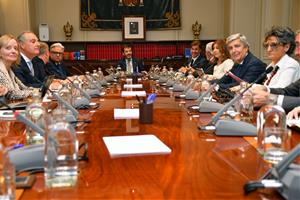 Reunió del Consell General del Poder Judicial per debatre una eventual amnistia als encausats del procés. ACN