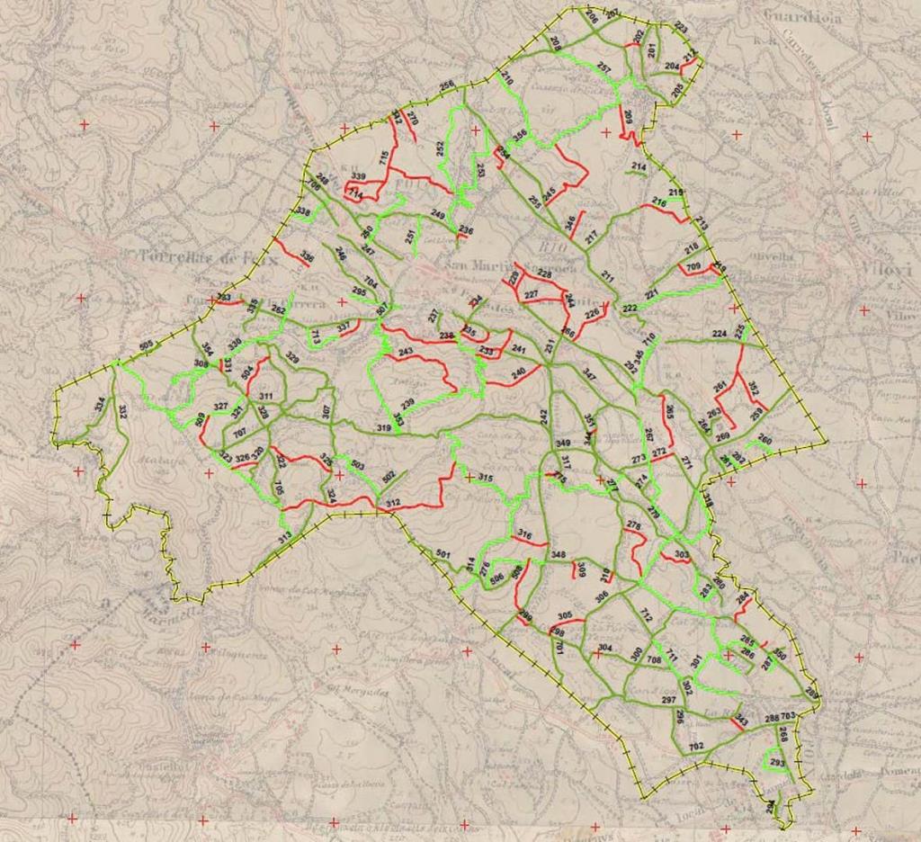 Sant Martí Sarroca ja compta amb l’inventari municipal de camins. Diputació de Barcelona