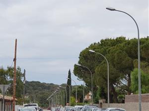 Sant Pere de Ribes renova l'enllumenat públic amb llums led