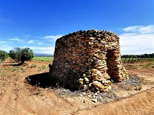 Santa Oliva subvencionarà la reparació i reconstrucció d'elements construïts mitjançant la tècnica de la pedra seca. Ajuntament de Santa Oliva