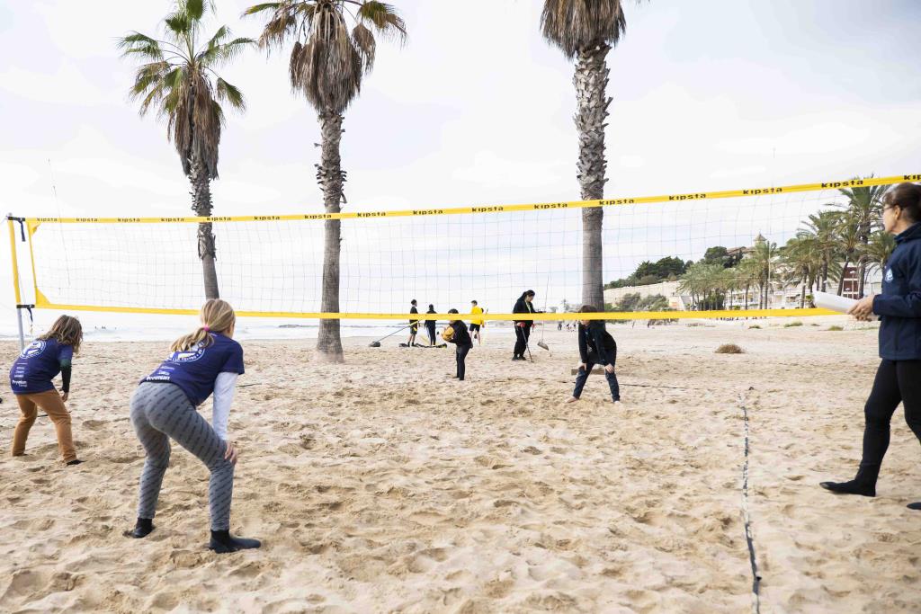 Segona jornada de la Lliga Prysmian del Beach Volley Garraf. Eix