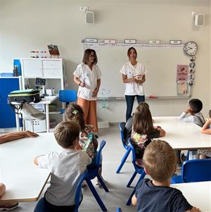 Sis escoles de Sitges s’adhereixen a la campanya ‘Dents fortes i sanes’ . Ajuntament de Sitges