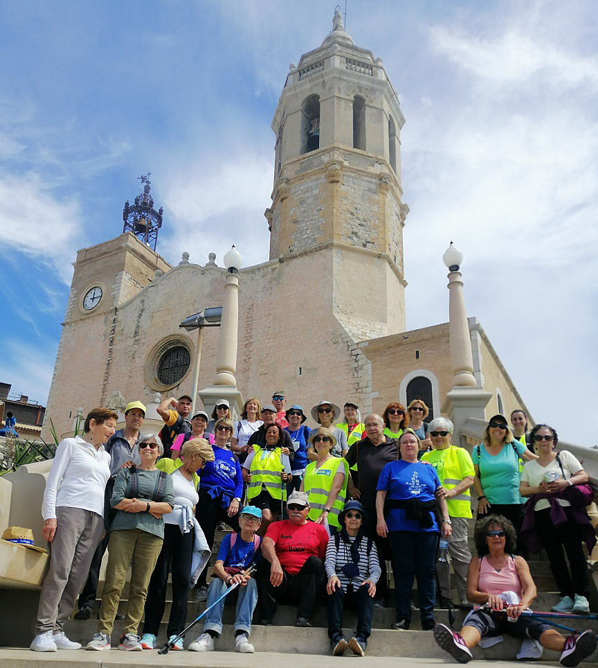 Sitges acull la 21ena Caminada de Marxa nòrdica. Eix