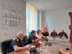 Sitges incrementarà la presència policial als carrers els dies de més afluència de persones. Ajuntament de Sitges