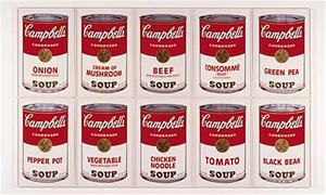 Sopa Campbell. Andy Warhol