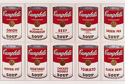 Sopa Campbell. Andy Warhol