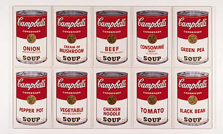 Sopa Campbell. Andy Warhol