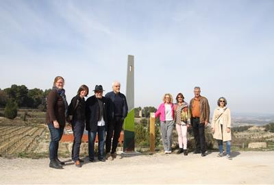 Subirats presenta la ruta dels Miradors Sonors. ACN