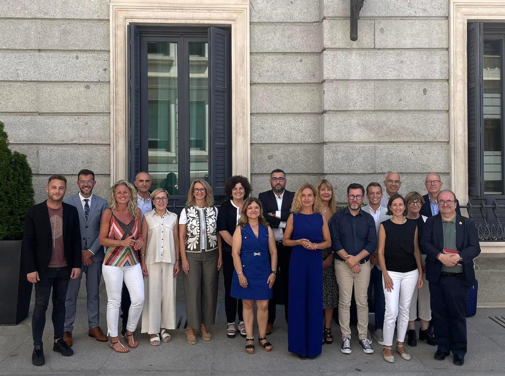 Teresa Llorens s’ha estrenat aquest dijous com a càrrec electe al Congrés dels Diputats pel PSC. PSC