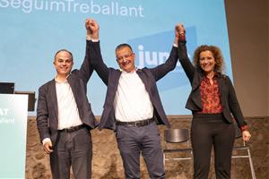 Ton Amat revalida la seva candidatura amb Junts per Sant Sadurní amb l’objectiu de continuar sent alcalde. Junts