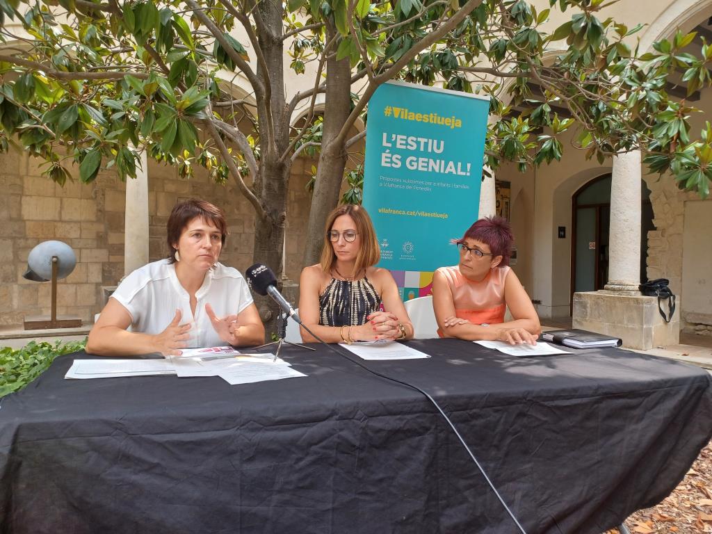 Torna el Vilaestieuja amb activitats per a infants i famílies les tardes de juliol a Vilafranca. Ajuntament de Vilafranca