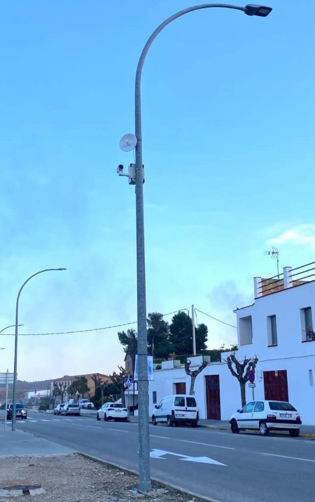 Torrelles de Foix instal·la 13 càmeres de videovigilància. Ajuntament de Torrelles