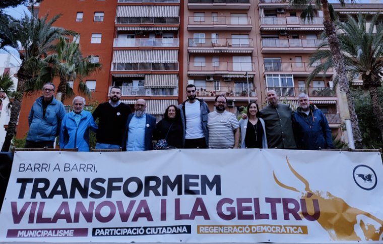 Transformem Vilanova i la Geltrú presenta el seu programa electoral en un acte presentat per Toni Albà. Transformem