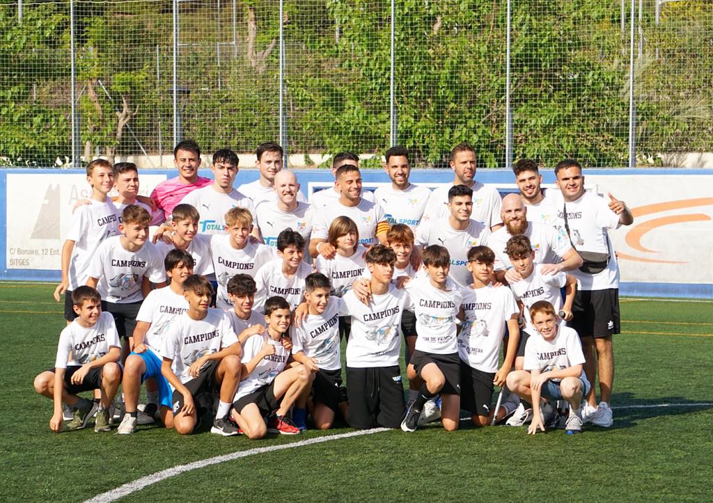 UE Sitges A - Gornal . Iván Jiménez